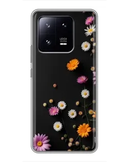 Чехол для Xiaomi 13 Pro с картинкой «Цветочная композиция»