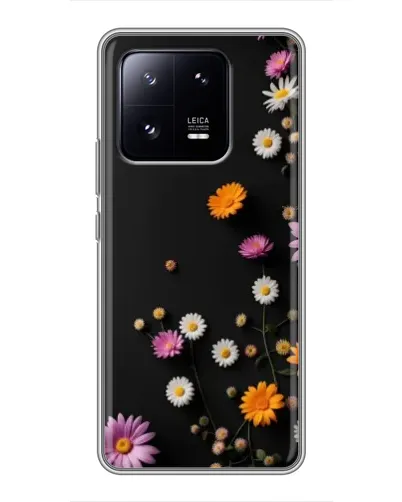 Чехол для Xiaomi 13 Pro с картинкой «Цветочная композиция»