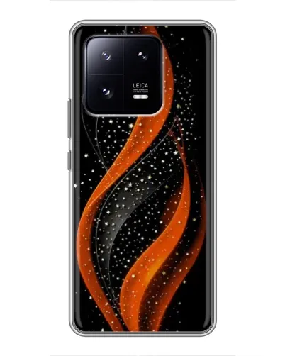 Чехол для Xiaomi 13 Pro с картинкой «Огненная звездная волна»
