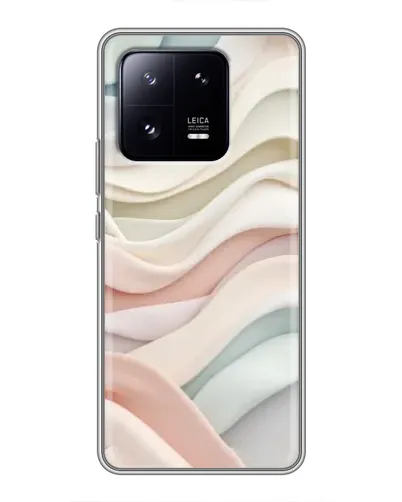 Чехол для Xiaomi 13 Pro с картинкой «Пастельные нежные волны»