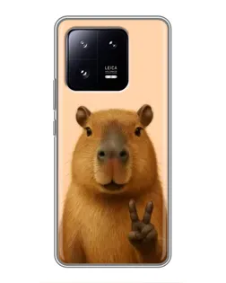 Чохол для Xiaomi 13 Pro з картинкою «Капібара вікторія»