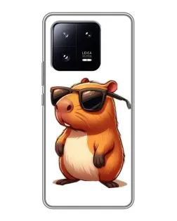 Чохол для Xiaomi 13 Pro з картинкою «Капібара в окулярах»