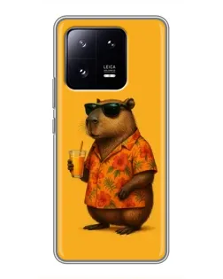 Чохол для Xiaomi 13 Pro з картинкою «Капібара на відпочинку»
