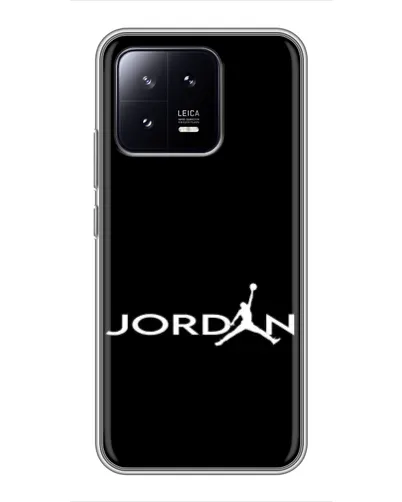 Чохол для Xiaomi 13 з картинкою «Jordan White Logo» Чохол для Xiaomi 13 з картинкою «Jordan White Logo»
