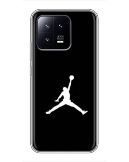 Чохол для Xiaomi 13 з картинкою «Jordan Silhouette»