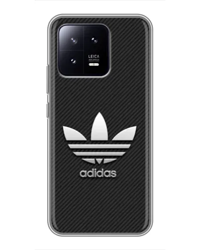 Чохол для Xiaomi 13 з картинкою «Adidas Карбонова текстура» Чохол для Xiaomi 13 з картинкою «Adidas Карбонова текстура»