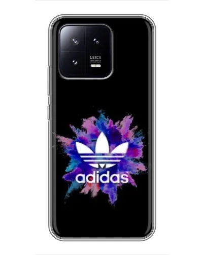 Чохол для Xiaomi 13 з картинкою «Вибух фарб Adidas» Чохол для Xiaomi 13 з картинкою «Вибух фарб Adidas»