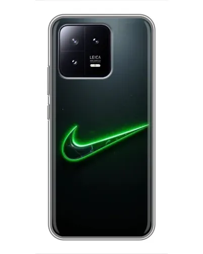 Чохол для Xiaomi 13 з картинкою «Неоновий контур Nike» Чохол для Xiaomi 13 з картинкою «Неоновий контур Nike»