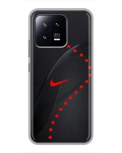 Чохол для Xiaomi 13 з картинкою «Абстрактний дизайн Nike» Чохол для Xiaomi 13 з картинкою «Абстрактний дизайн Nike»