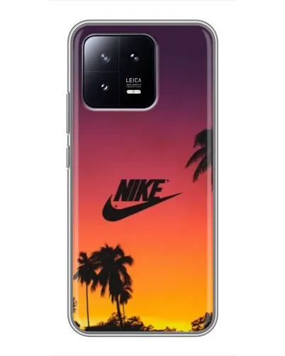 Чохол для Xiaomi 13 з картинкою «Nike на заході сонця» Чохол для Xiaomi 13 з картинкою «Nike на заході сонця»