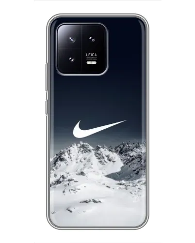 Чохол для Xiaomi 13 з картинкою «Nike — зимові гори» Чохол для Xiaomi 13 з картинкою «Nike — зимові гори»