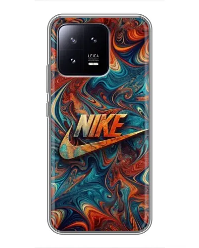 Чохол для Xiaomi 13 з картинкою «Nike в абстракції» Чохол для Xiaomi 13 з картинкою «Nike в абстракції»