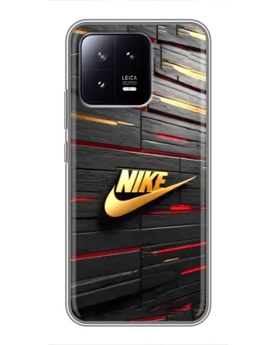 Чохол для Xiaomi 13 з картинкою «Золотий Nike на металі» Чохол для Xiaomi 13 з картинкою «Золотий Nike на металі»