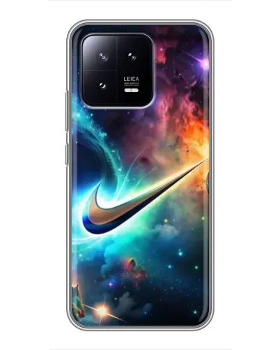 Чохол для Xiaomi 13 з картинкою «Космічний Nike Swoosh» Чохол для Xiaomi 13 з картинкою «Космічний Nike Swoosh»