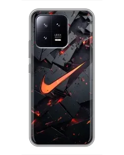Чохол для Xiaomi 13 з картинкою «Nike — ефект розломів» Чохол для Xiaomi 13 з картинкою «Nike — ефект розломів»