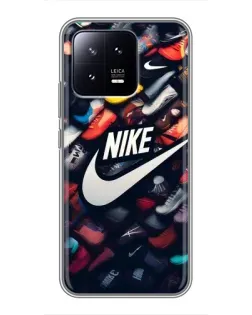 Чохол для Xiaomi 13 з картинкою «Колекція кросівок Nike» Чохол для Xiaomi 13 з картинкою «Колекція кросівок Nike»
