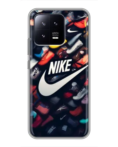 Чохол для Xiaomi 13 з картинкою «Колекція кросівок Nike» Чохол для Xiaomi 13 з картинкою «Колекція кросівок Nike»