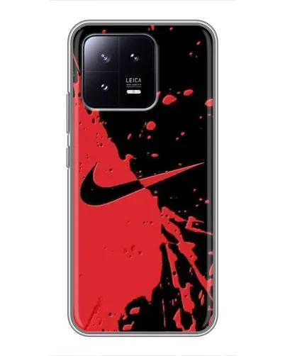 Чехол для Xiaomi 13 с картинкой «Красные брызги Nike» Чехол для Xiaomi 13 с картинкой «Красные брызги Nike»