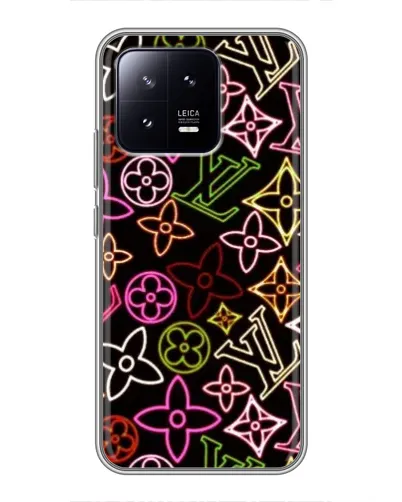 Чехол для Xiaomi 13 с картинкой «Неоновый микс Nike» Чехол для Xiaomi 13 с картинкой «Неоновый микс Nike»