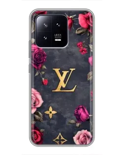 Чехол для Xiaomi 13 с картинкой «Цветочный Louis Vuitton» Чехол для Xiaomi 13 с картинкой «Цветочный Louis Vuitton»