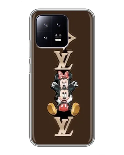 Чехол для Xiaomi 13 с картинкой «LV и Микки Маус» Чехол для Xiaomi 13 с картинкой «LV и Микки Маус»