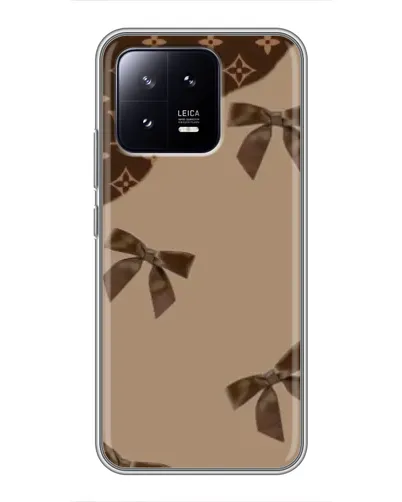 Чехол для Xiaomi 13 с картинкой «LV — кофейный атлас» Чехол для Xiaomi 13 с картинкой «LV — кофейный атлас»