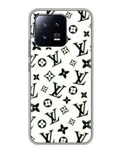 Чехол для Xiaomi 13 с картинкой «Монохромный хаос LV»