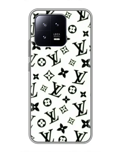 Чехол для Xiaomi 13 с картинкой «Монохромный хаос LV» Чехол для Xiaomi 13 с картинкой «Монохромный хаос LV»