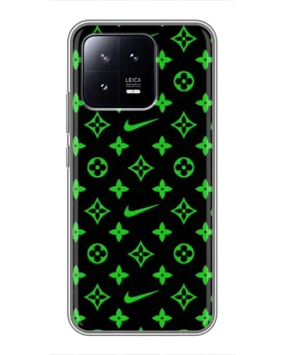Чехол для Xiaomi 13 с картинкой «Неоновый принт LV» Чехол для Xiaomi 13 с картинкой «Неоновый принт LV»