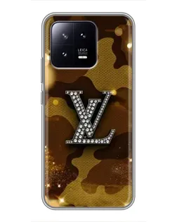 Чехол для Xiaomi 13 с картинкой «Камуфляжный Louis Vuitton»