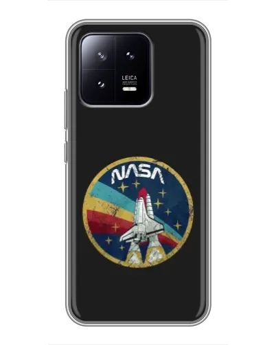Чохол для Xiaomi 13 з картинкою «NASA — емблема місії» Чохол для Xiaomi 13 з картинкою «NASA — емблема місії»