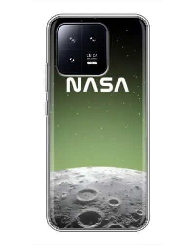 Чохол для Xiaomi 13 з картинкою «NASA — місячний градієнт» Чохол для Xiaomi 13 з картинкою «NASA — місячний градієнт»
