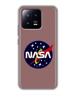 Чохол для Xiaomi 13 з картинкою «NASA — ретро космос» Чохол для Xiaomi 13 з картинкою «NASA — ретро космос»