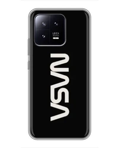 Чохол для Xiaomi 13 з картинкою «NASA — вертикальний логотип» Чохол для Xiaomi 13 з картинкою «NASA — вертикальний логотип»