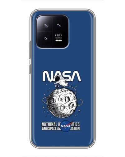 Чохол для Xiaomi 13 з картинкою «NASA — місячна місія» Чохол для Xiaomi 13 з картинкою «NASA — місячна місія»