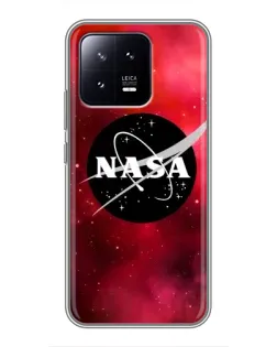 Чехол для Xiaomi 13 с картинкой «NASA — красная туманность» Чехол для Xiaomi 13 с картинкой «NASA — красная туманность»