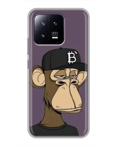Чохол для Xiaomi 13 з картинкою «Bored Ape в кепці» Чохол для Xiaomi 13 з картинкою «Bored Ape в кепці»