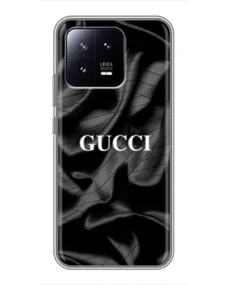 Чехол для Xiaomi 13 с картинкой «Gucci — шелковые волны» Чехол для Xiaomi 13 с картинкой «Gucci — шелковые волны»