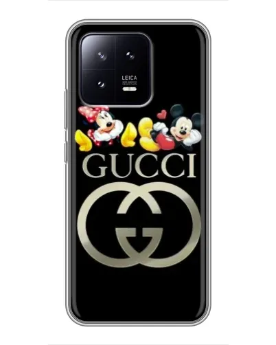 Чехол для Xiaomi 13 с картинкой «Gucci — герои Disney» Чехол для Xiaomi 13 с картинкой «Gucci — герои Disney»