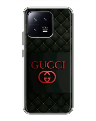 Чехол для Xiaomi 13 с картинкой «Gucci — стеганый черный» Чехол для Xiaomi 13 с картинкой «Gucci — стеганый черный»
