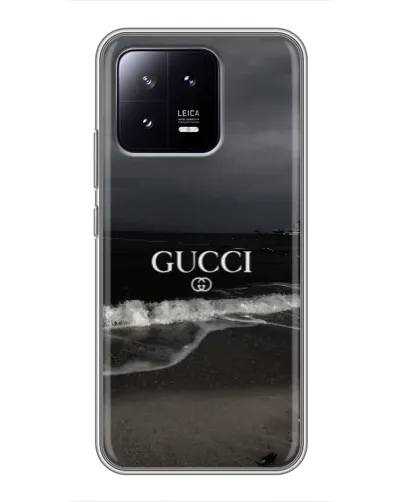 Чехол для Xiaomi 13 с картинкой «Gucci — морской прибой» Чехол для Xiaomi 13 с картинкой «Gucci — морской прибой»