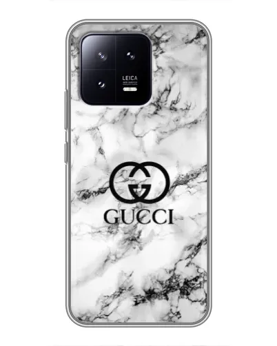 Чехол для Xiaomi 13 с картинкой «Gucci — мраморный шик» Чехол для Xiaomi 13 с картинкой «Gucci — мраморный шик»