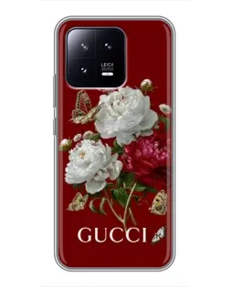 Чехол для Xiaomi 13 с картинкой «Gucci —  сад»