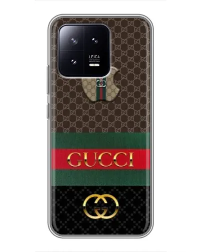 Чехол для Xiaomi 13 с картинкой «Gucci — брендированный десерт» Чехол для Xiaomi 13 с картинкой «Gucci — брендированный десерт»