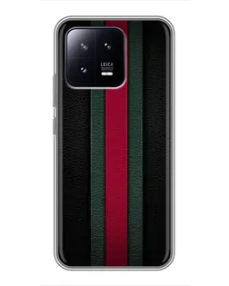 Чехол для Xiaomi 13 с картинкой «Gucci — неоновая линия»