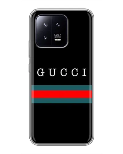 Чехол для Xiaomi 13 с картинкой «Gucci — красный пояс» Чехол для Xiaomi 13 с картинкой «Gucci — красный пояс»