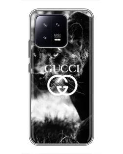 Чехол для Xiaomi 13 с картинкой «Gucci — дикая природа» Чехол для Xiaomi 13 с картинкой «Gucci — дикая природа»