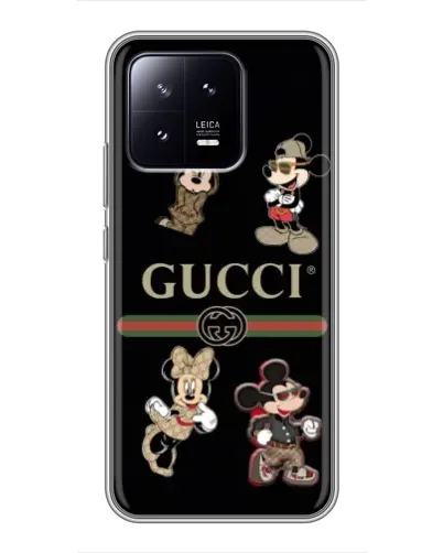 Чохол для Xiaomi 13 з картинкою «Gucci — герої Disney та монограма» Чохол для Xiaomi 13 з картинкою «Gucci — герої Disney та монограма»