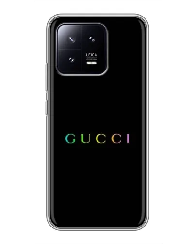 Чохол для Xiaomi 13 з картинкою «Gucci — неоновий мінімалізм» Чохол для Xiaomi 13 з картинкою «Gucci — неоновий мінімалізм»