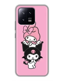 Чохол для Xiaomi 13 з картинкою «My Melody та Kuromi» Чохол для Xiaomi 13 з картинкою «My Melody та Kuromi»